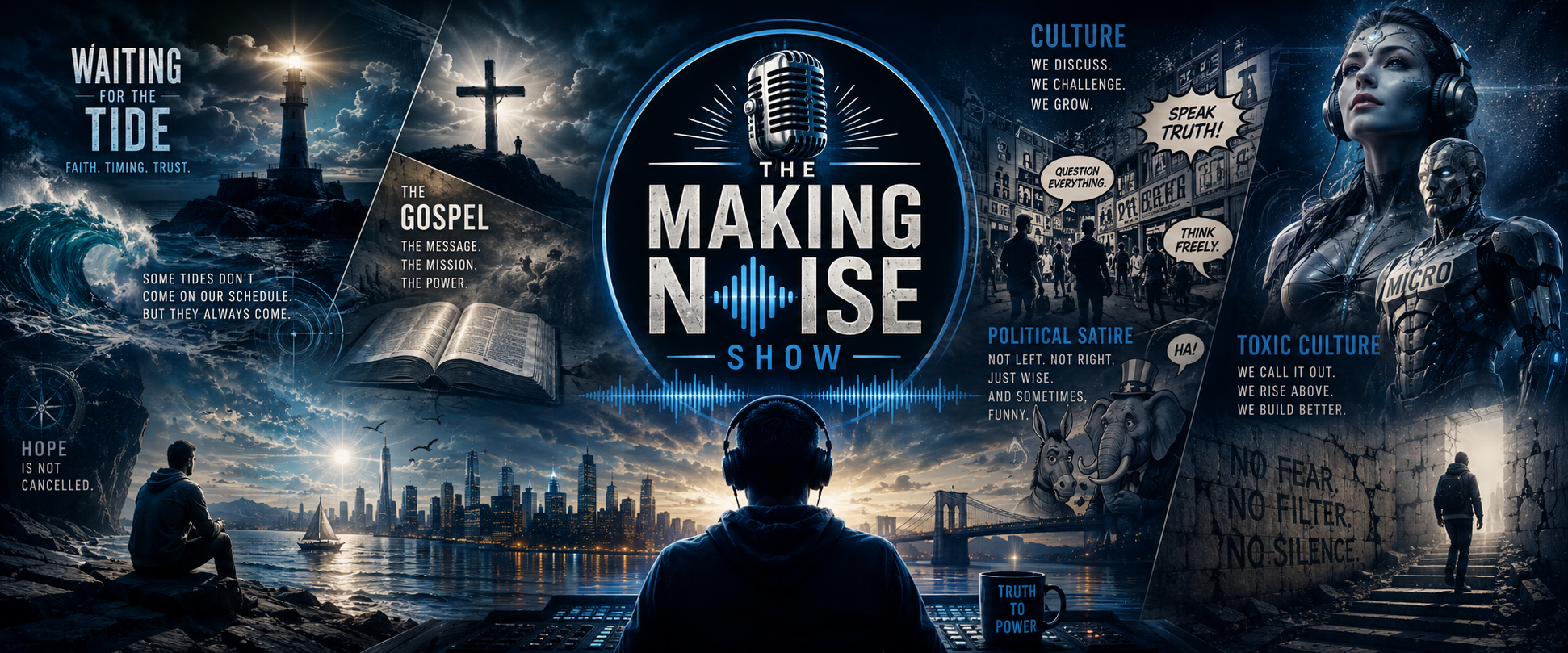 The Making Noise Show Universe Banner